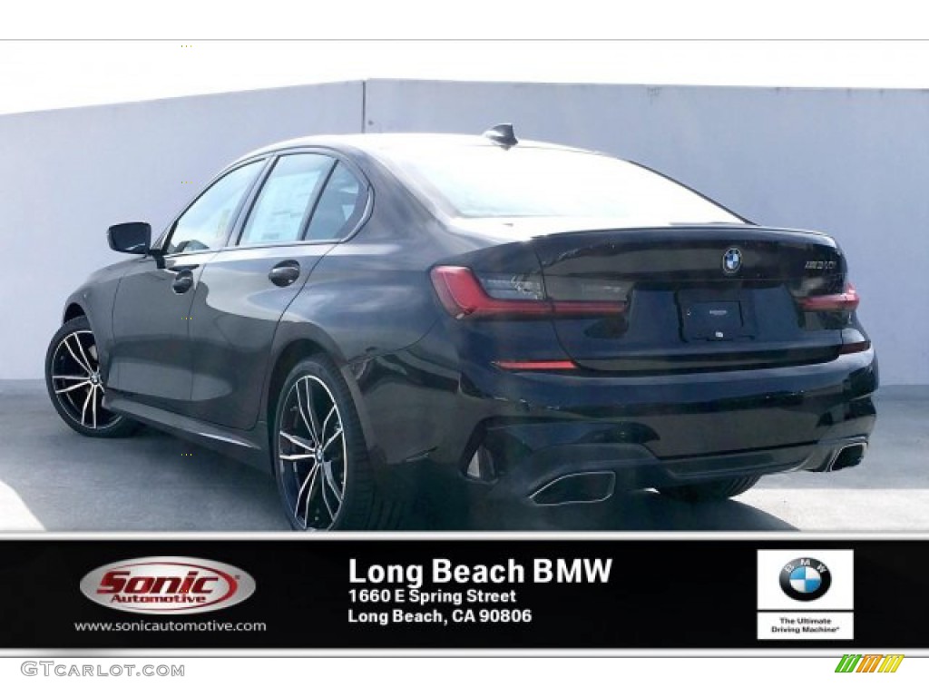 2020 3 Series M340i Sedan - Black Sapphire Metallic / Black photo #2