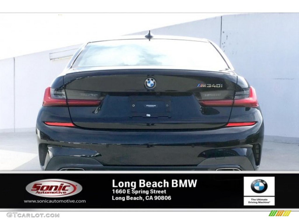 2020 3 Series M340i Sedan - Black Sapphire Metallic / Black photo #3