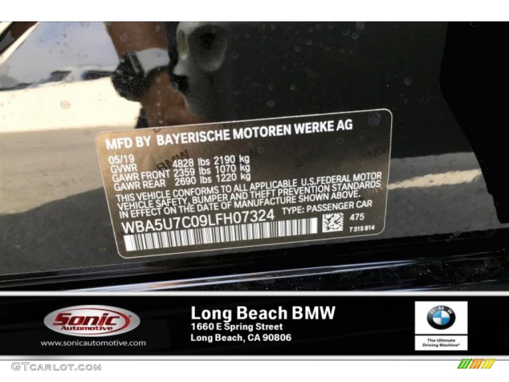 2020 3 Series M340i Sedan - Black Sapphire Metallic / Black photo #11