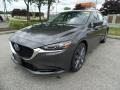 Front 3/4 View of 2019 Mazda6 Grand Touring
