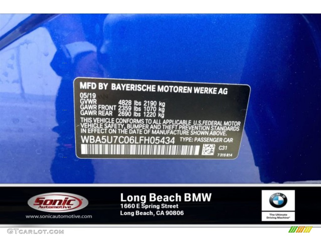 2020 3 Series M340i Sedan - Portimao Blue Metallic / Black photo #11