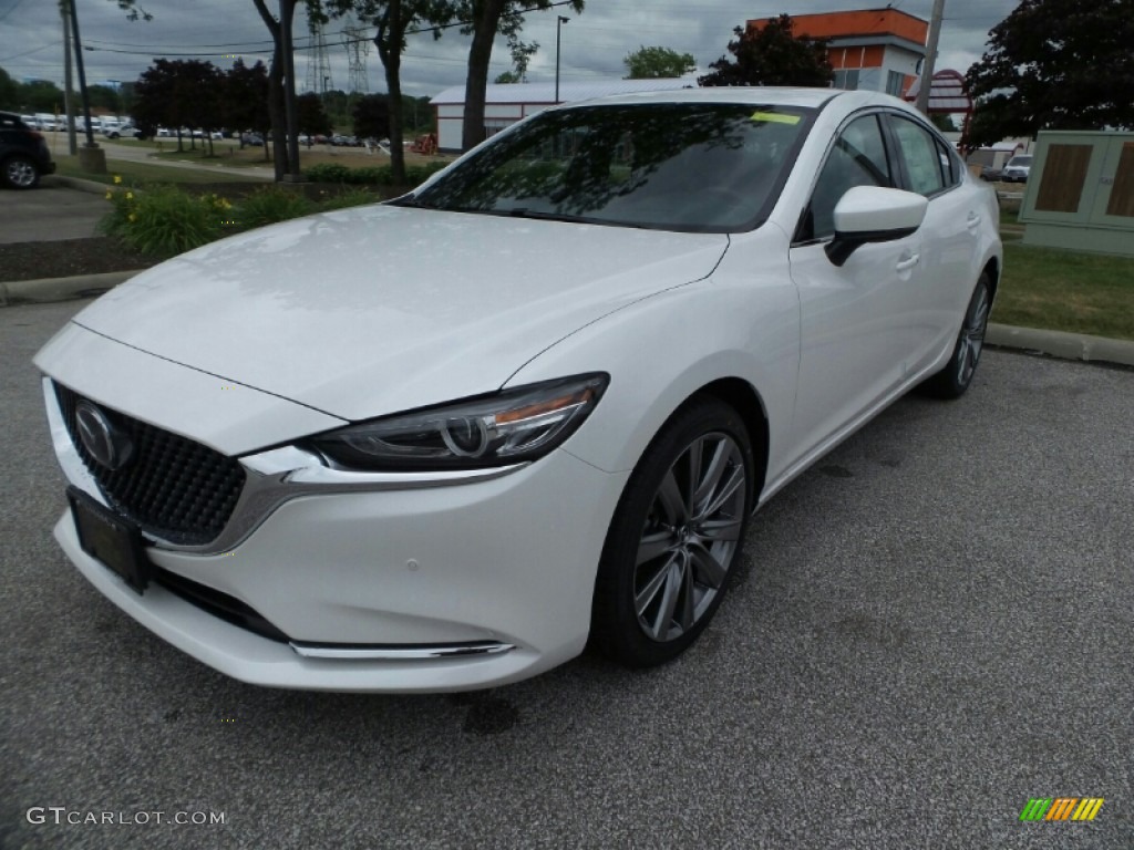 Snowflake White Pearl Mica 2019 Mazda Mazda6 Signature Exterior Photo #134273564