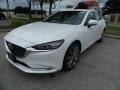 Front 3/4 View of 2019 Mazda6 Signature