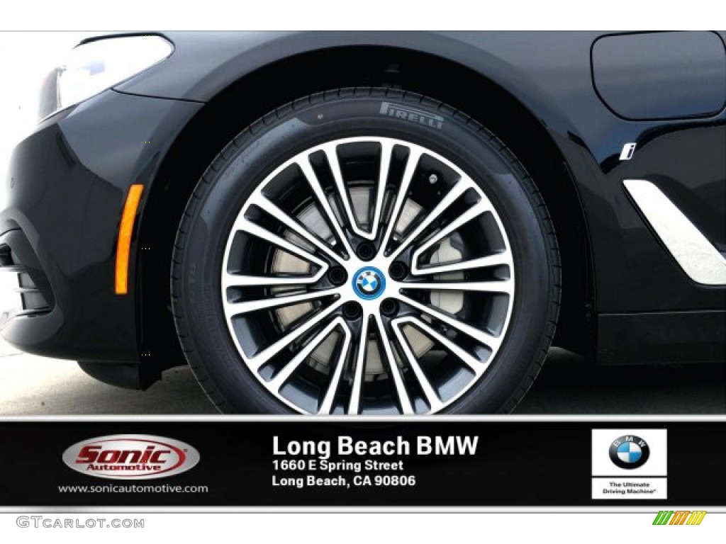 2019 5 Series 530e iPerformance Sedan - Jet Black / Black photo #9