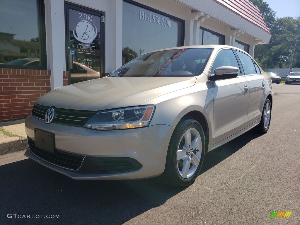 2014 Jetta TDI Sedan - Moonrock Silver Metallic / Titan Black photo #2