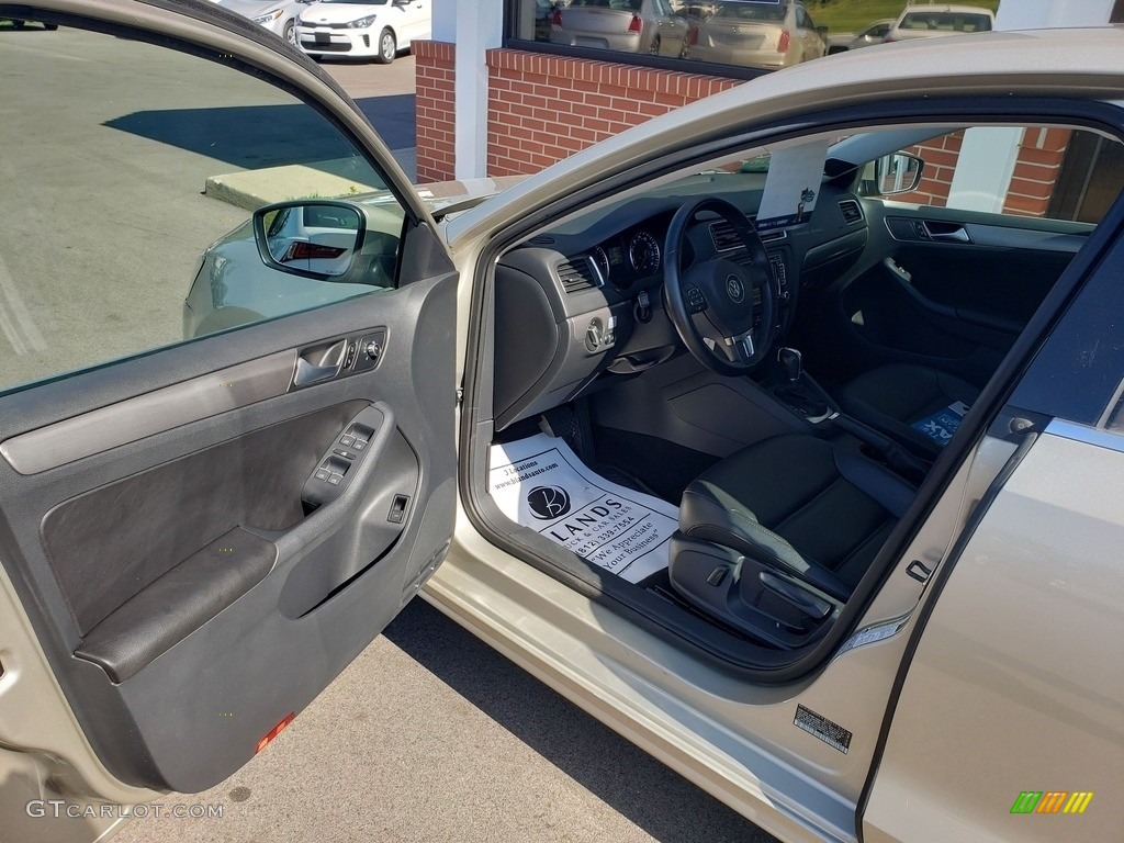 2014 Jetta TDI Sedan - Moonrock Silver Metallic / Titan Black photo #3