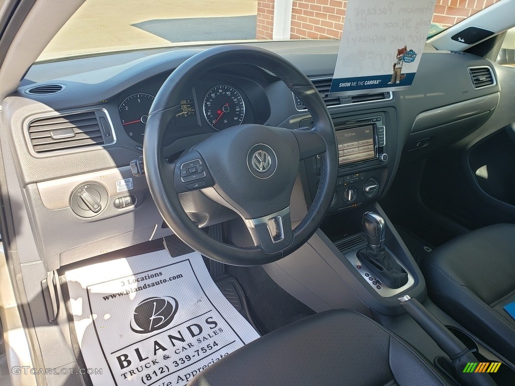 2014 Jetta TDI Sedan - Moonrock Silver Metallic / Titan Black photo #11