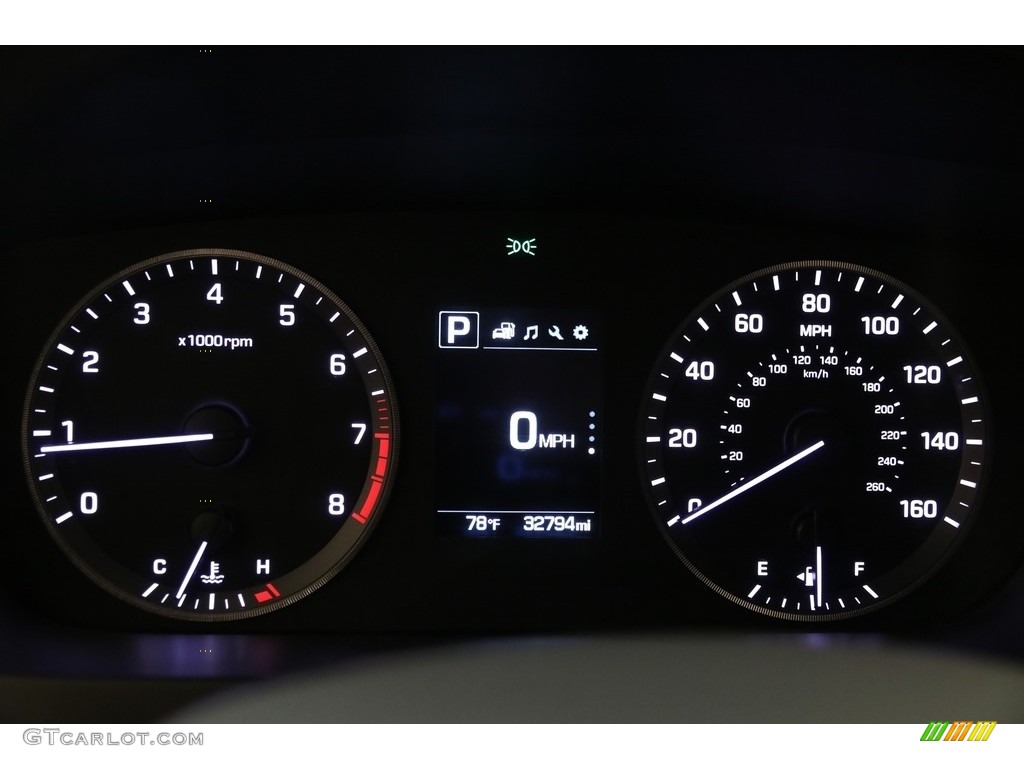 2016 Sonata Limited - Lakeside Blue / Gray photo #8