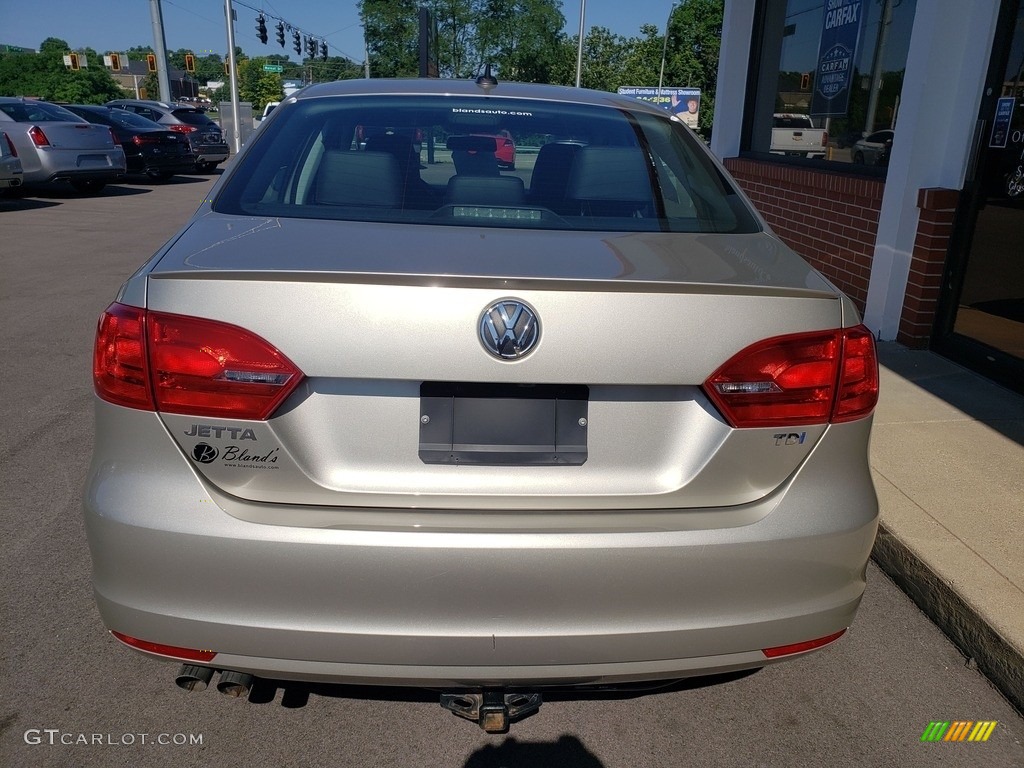 2014 Jetta TDI Sedan - Moonrock Silver Metallic / Titan Black photo #35