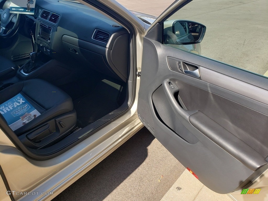 2014 Jetta TDI Sedan - Moonrock Silver Metallic / Titan Black photo #45