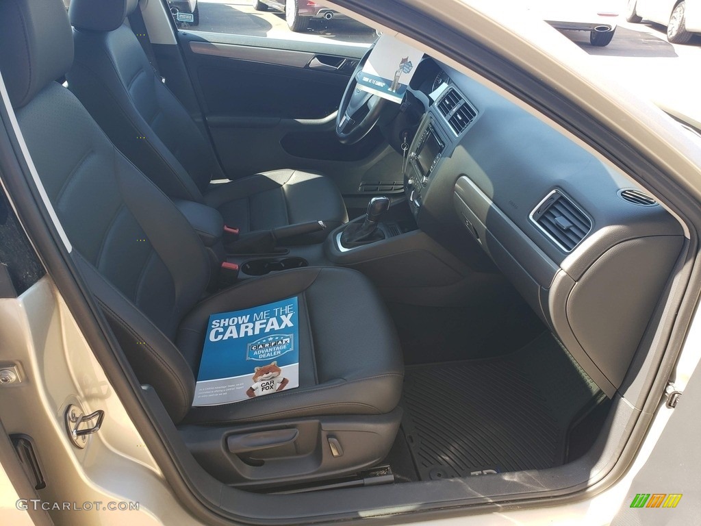 2014 Jetta TDI Sedan - Moonrock Silver Metallic / Titan Black photo #46