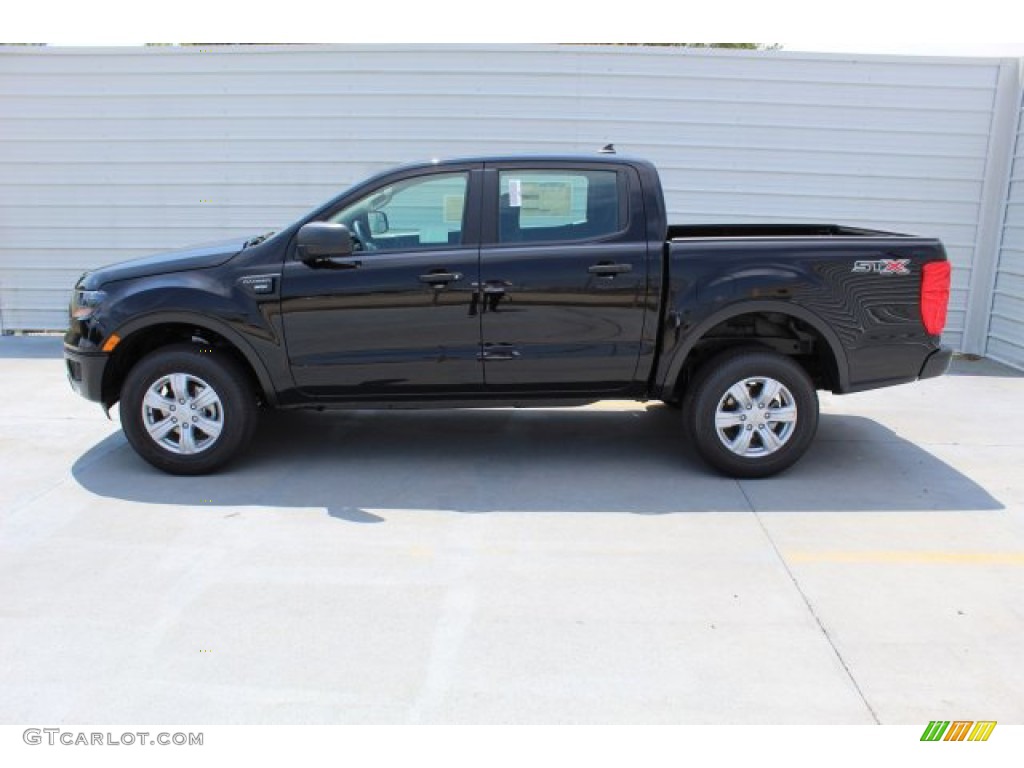 Shadow Black 2019 Ford Ranger XL SuperCrew Exterior Photo #134277490