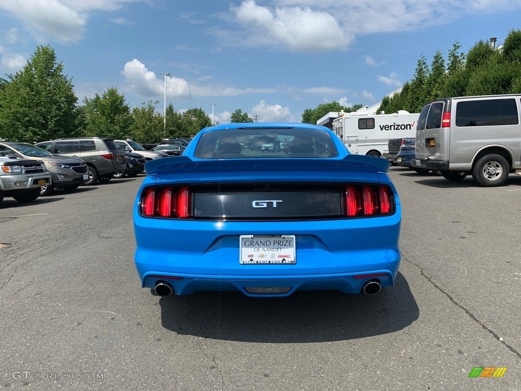 2017 Mustang GT Coupe - Grabber Blue / Ebony photo #7