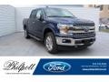 2019 Blue Jeans Ford F150 Lariat SuperCrew 4x4  photo #1