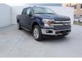2019 Blue Jeans Ford F150 Lariat SuperCrew 4x4  photo #2