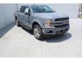 2019 Abyss Gray Ford F150 Lariat SuperCrew 4x4  photo #2