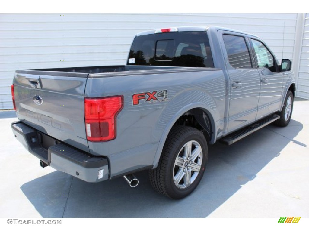 2019 F150 Lariat SuperCrew 4x4 - Abyss Gray / Black photo #8