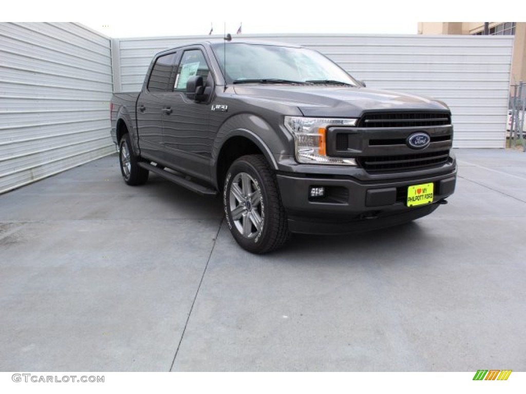 2019 F150 XLT SuperCrew 4x4 - Magnetic / Black photo #2