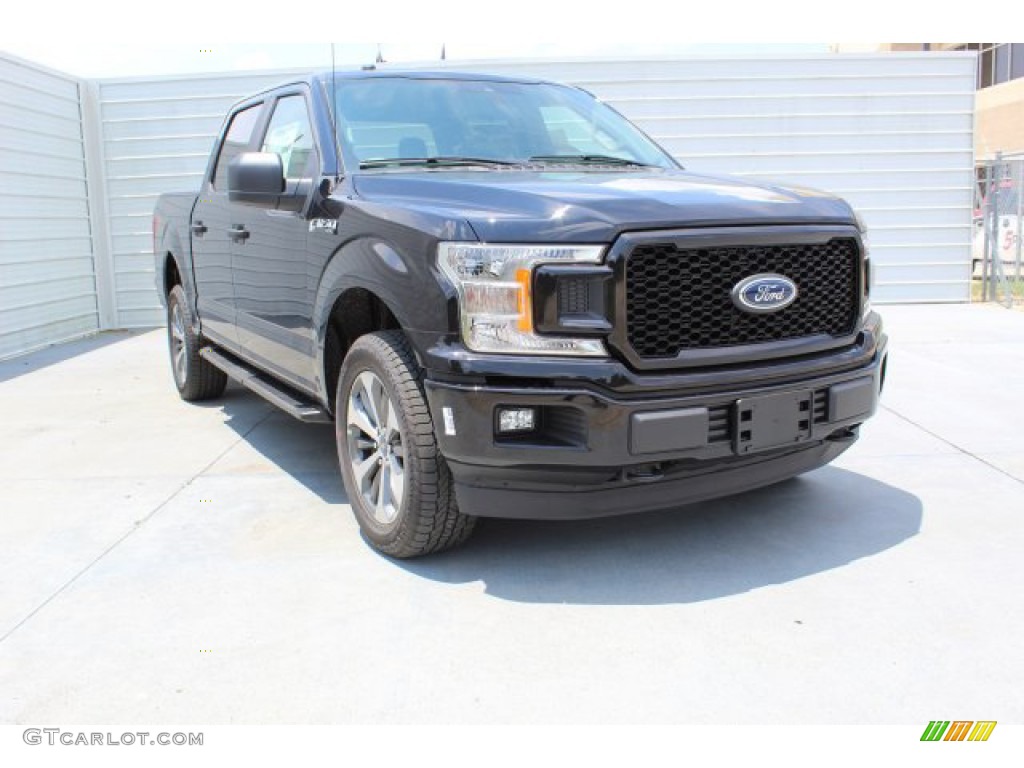 2019 F150 STX SuperCrew 4x4 - Agate Black / Black photo #2