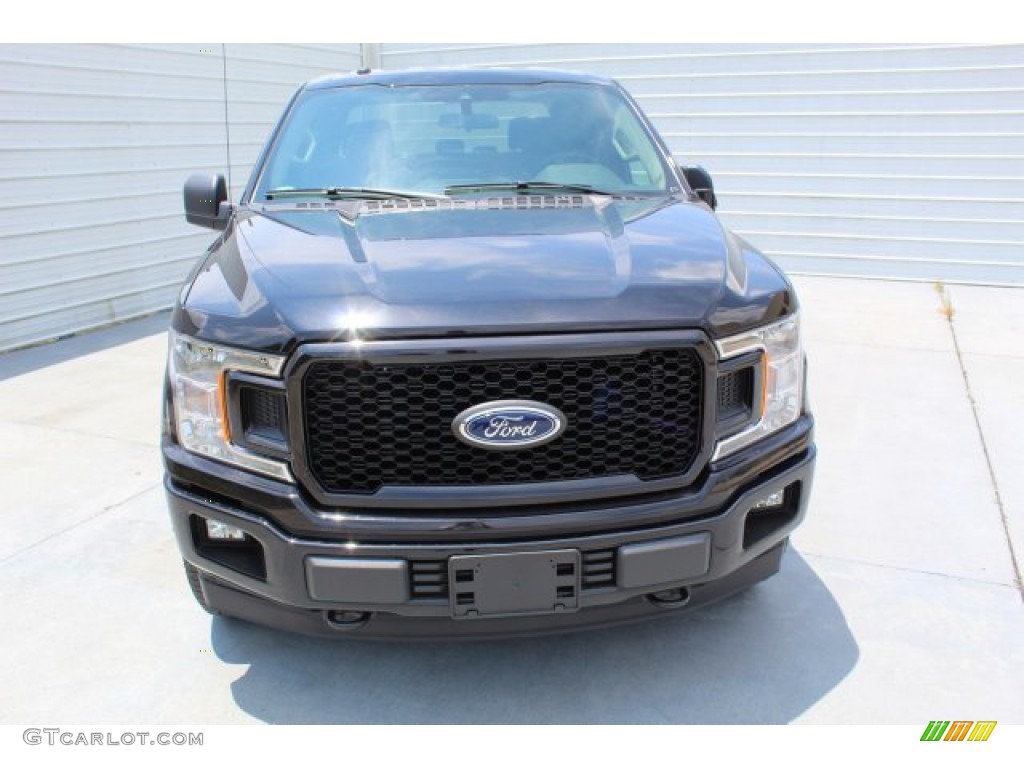 2019 F150 STX SuperCrew 4x4 - Agate Black / Black photo #3