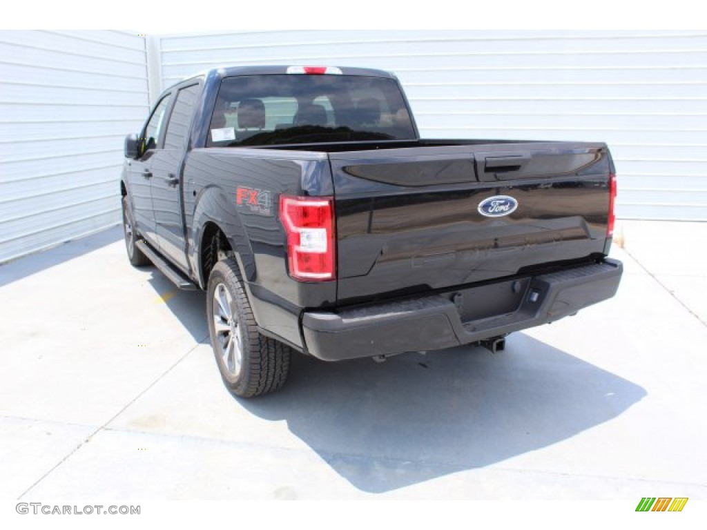 2019 F150 STX SuperCrew 4x4 - Agate Black / Black photo #6