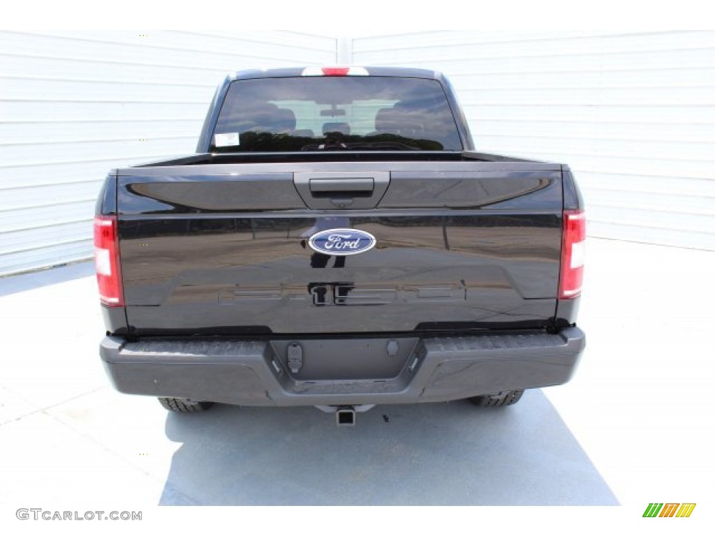 2019 F150 STX SuperCrew 4x4 - Agate Black / Black photo #7