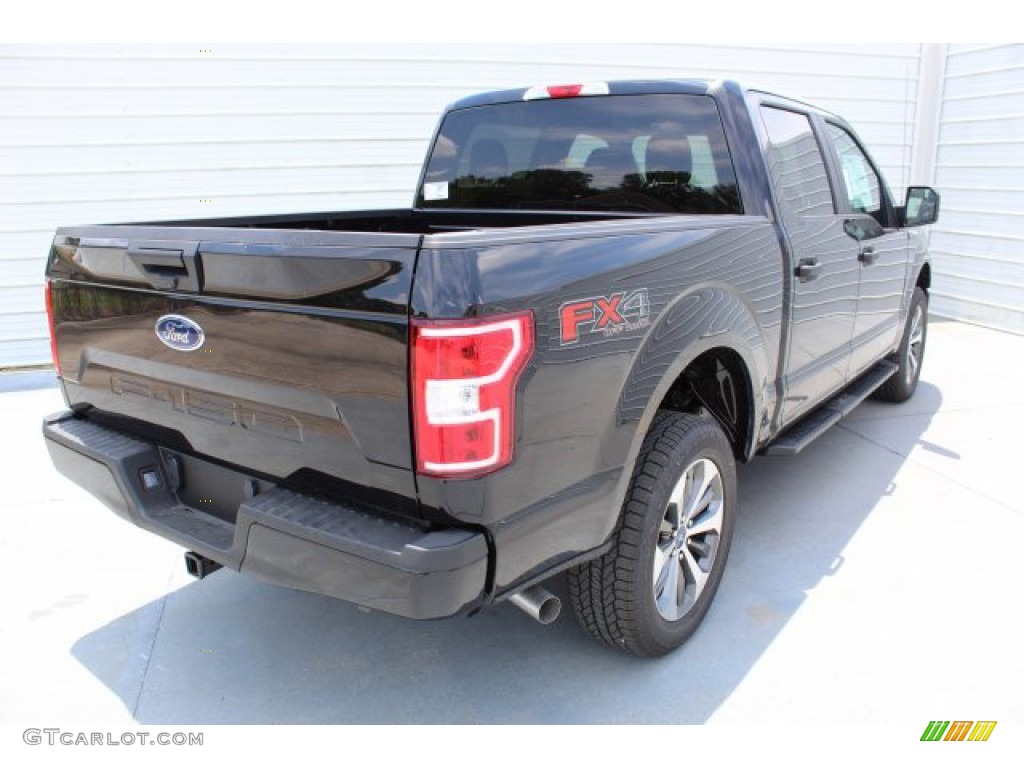 2019 F150 STX SuperCrew 4x4 - Agate Black / Black photo #8