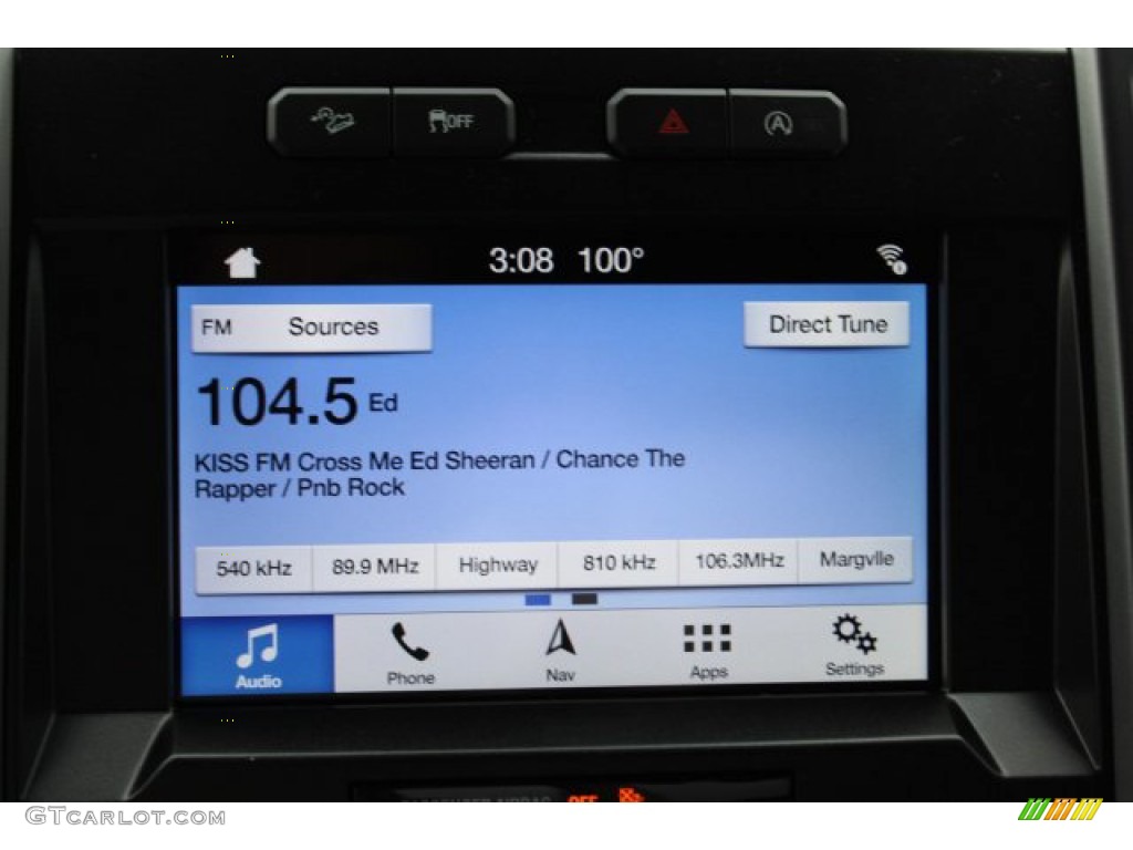 2019 F150 STX SuperCrew 4x4 - Agate Black / Black photo #15