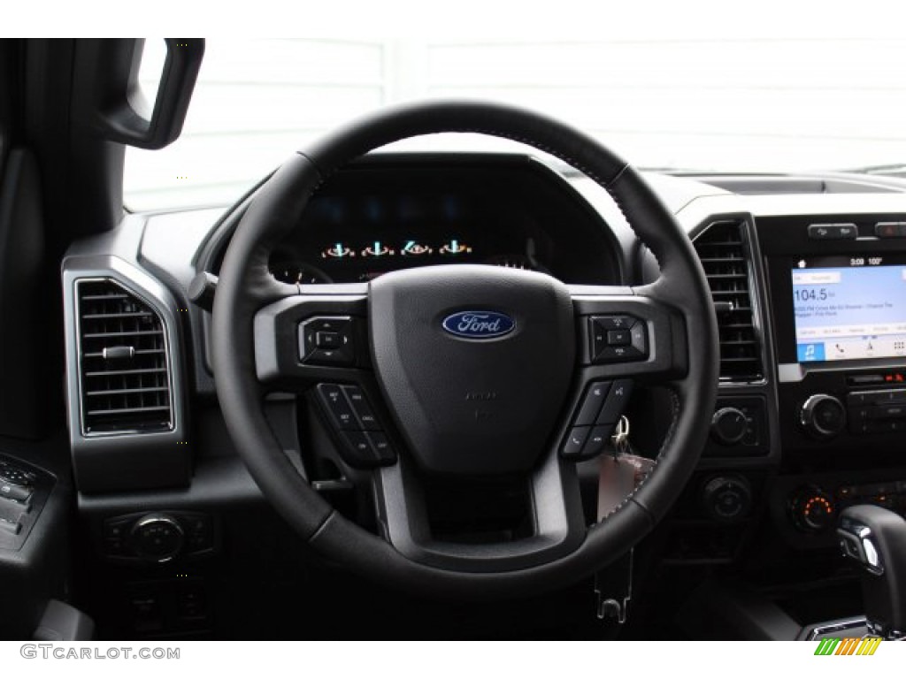 2019 F150 STX SuperCrew 4x4 - Agate Black / Black photo #21