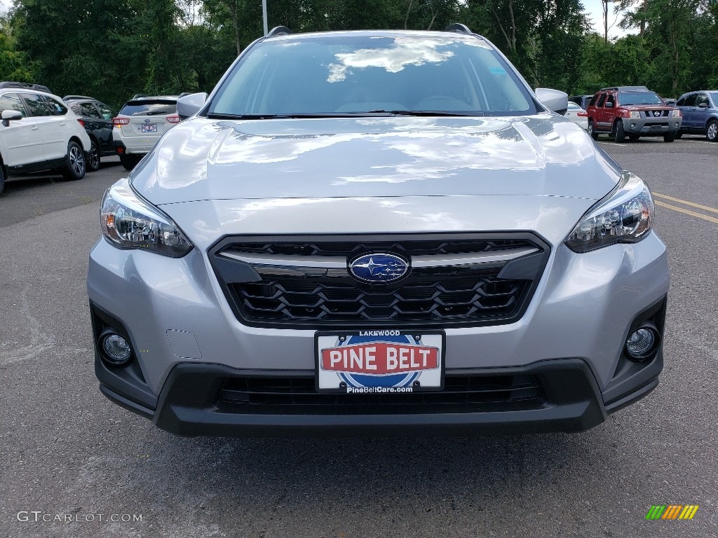 2019 Crosstrek 2.0i Premium - Ice Silver Metallic / Black photo #2