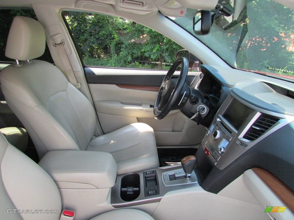 2013 Outback 2.5i Limited - Venetian Red Pearl / Warm Ivory Leather photo #16