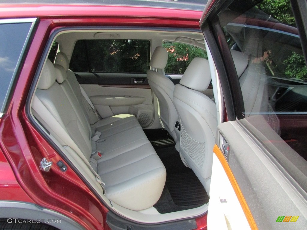 2013 Outback 2.5i Limited - Venetian Red Pearl / Warm Ivory Leather photo #18