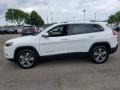 2019 Bright White Jeep Cherokee Latitude Plus 4x4  photo #3