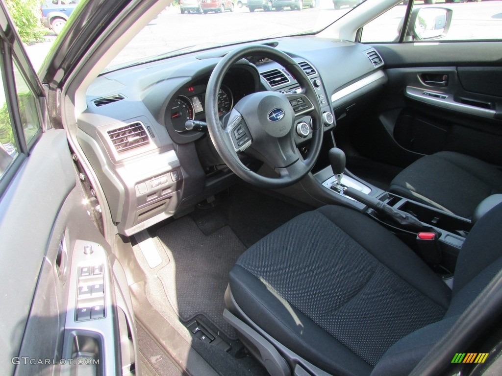 2016 Impreza 2.0i 4-door - Dark Gray Metallic / Black photo #12