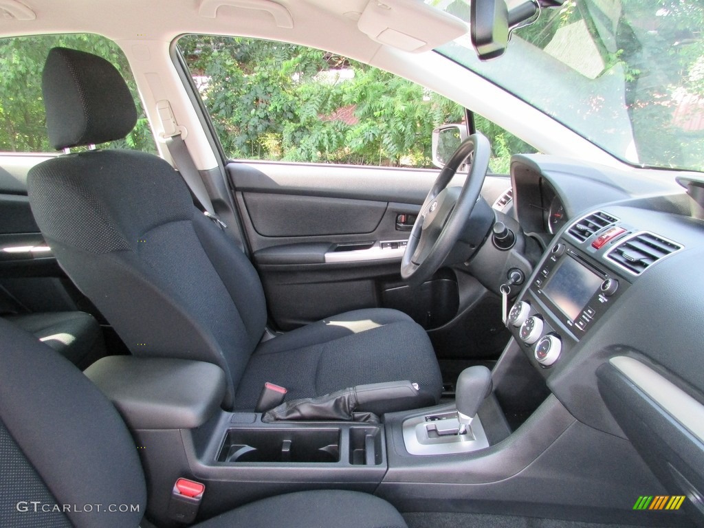 2016 Impreza 2.0i 4-door - Dark Gray Metallic / Black photo #17