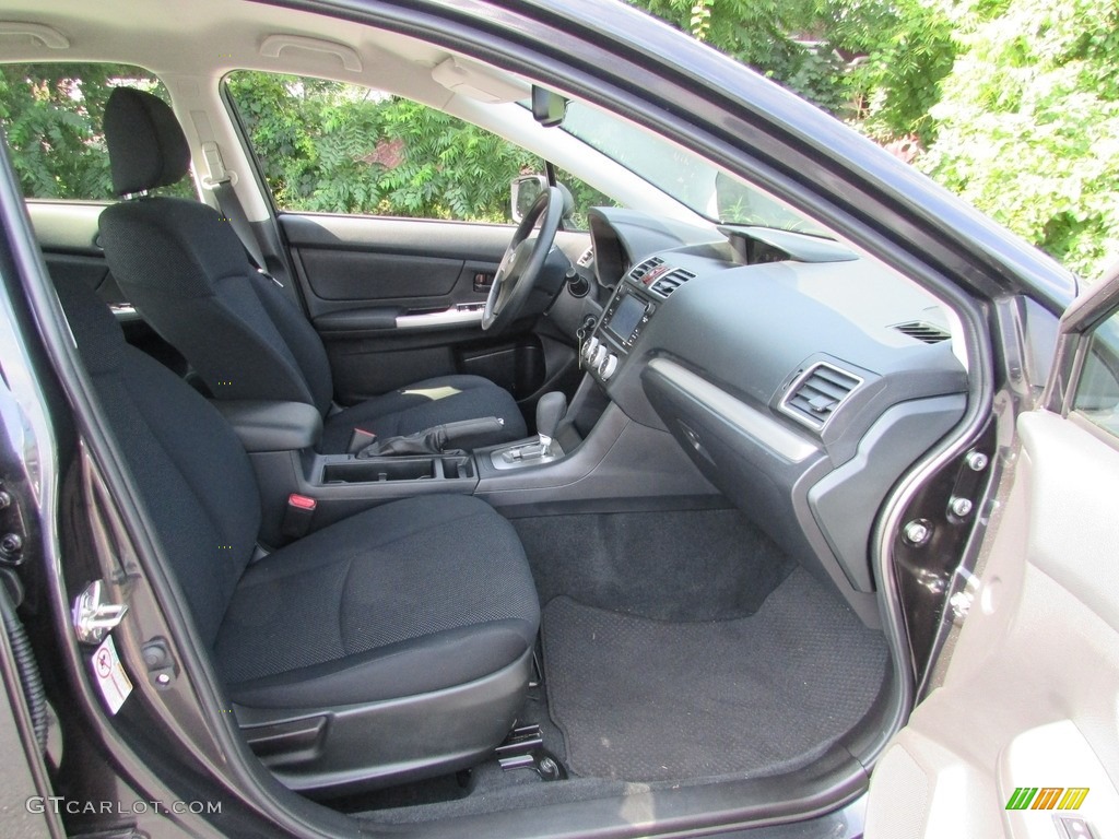 2016 Impreza 2.0i 4-door - Dark Gray Metallic / Black photo #18