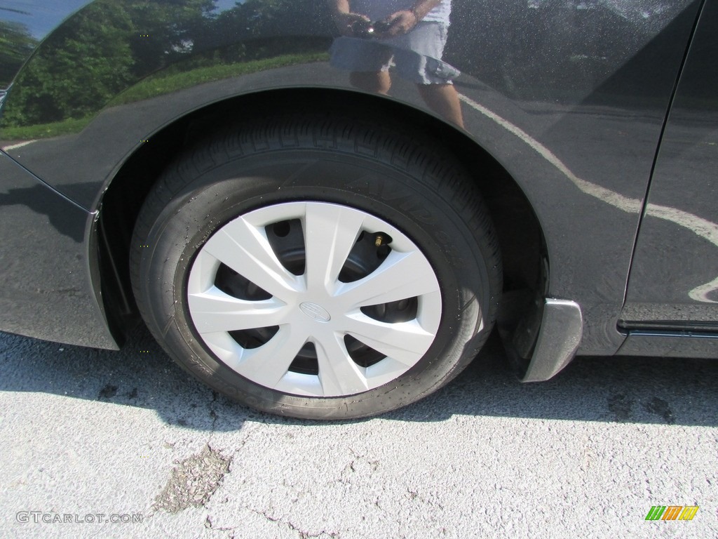 2016 Impreza 2.0i 4-door - Dark Gray Metallic / Black photo #22