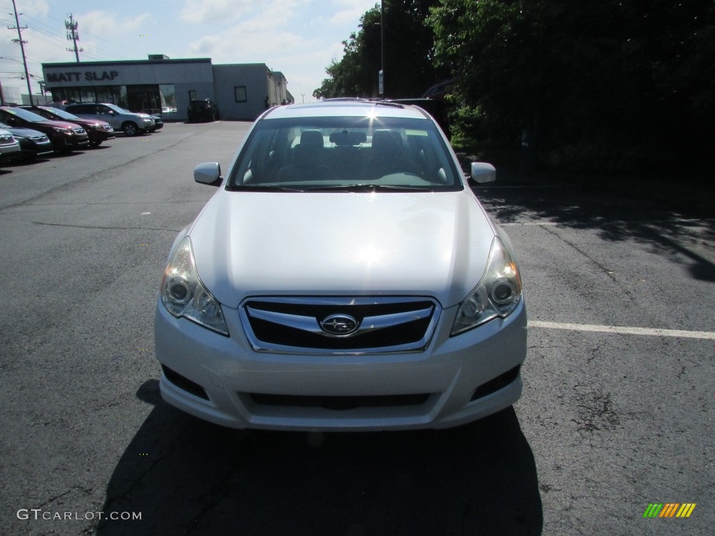2011 Legacy 2.5i Limited - Satin White Pearl / Warm Ivory photo #3