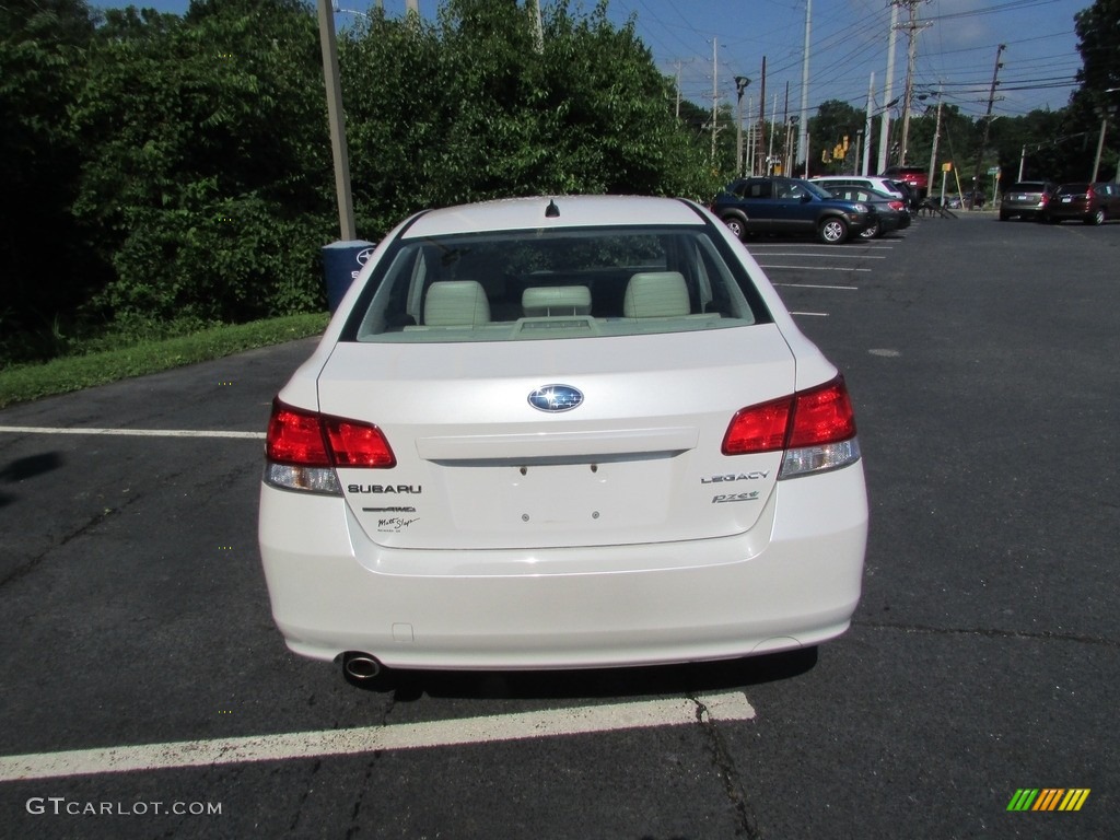 2011 Legacy 2.5i Limited - Satin White Pearl / Warm Ivory photo #7