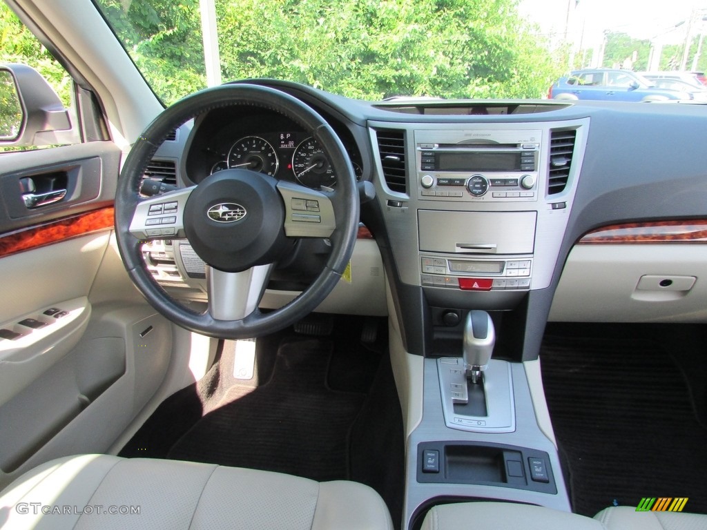2011 Legacy 2.5i Limited - Satin White Pearl / Warm Ivory photo #10