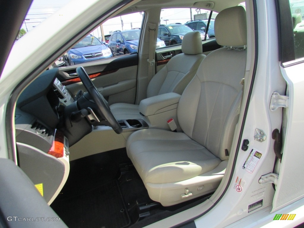 2011 Legacy 2.5i Limited - Satin White Pearl / Warm Ivory photo #16