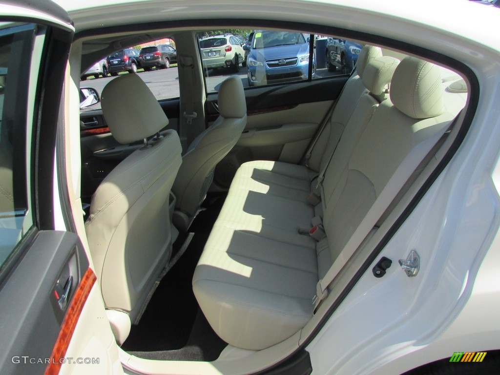 2011 Legacy 2.5i Limited - Satin White Pearl / Warm Ivory photo #22