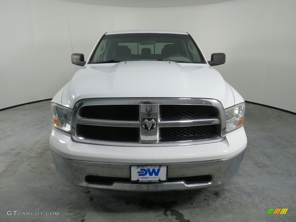 2010 Ram 1500 SLT Crew Cab 4x4 - Stone White / Dark Slate/Medium Graystone photo #5
