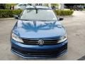 2017 Silk Blue Metallic Volkswagen Jetta SE  photo #3