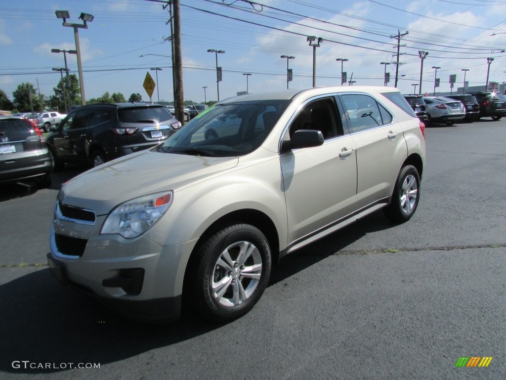 2013 Equinox LS - Champagne Silver Metallic / Light Titanium/Jet Black photo #2