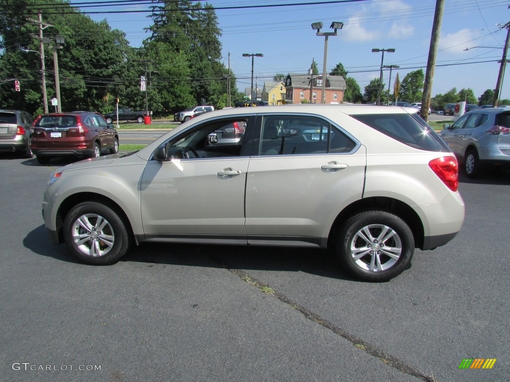 2013 Equinox LS - Champagne Silver Metallic / Light Titanium/Jet Black photo #9