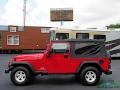 Flame Red - Wrangler Unlimited 4x4 Photo No. 2