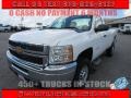 Summit White 2013 Chevrolet Silverado 2500HD Work Truck Regular Cab