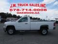 Summit White - Silverado 2500HD Work Truck Regular Cab Photo No. 2