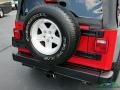 2004 Flame Red Jeep Wrangler Unlimited 4x4  photo #17
